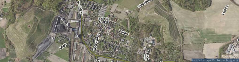 Zdjęcie satelitarne Tuwima Juliana ul.